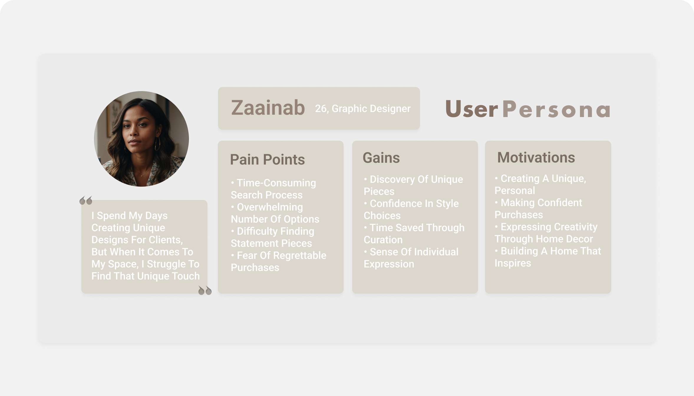 BILO User Persona
