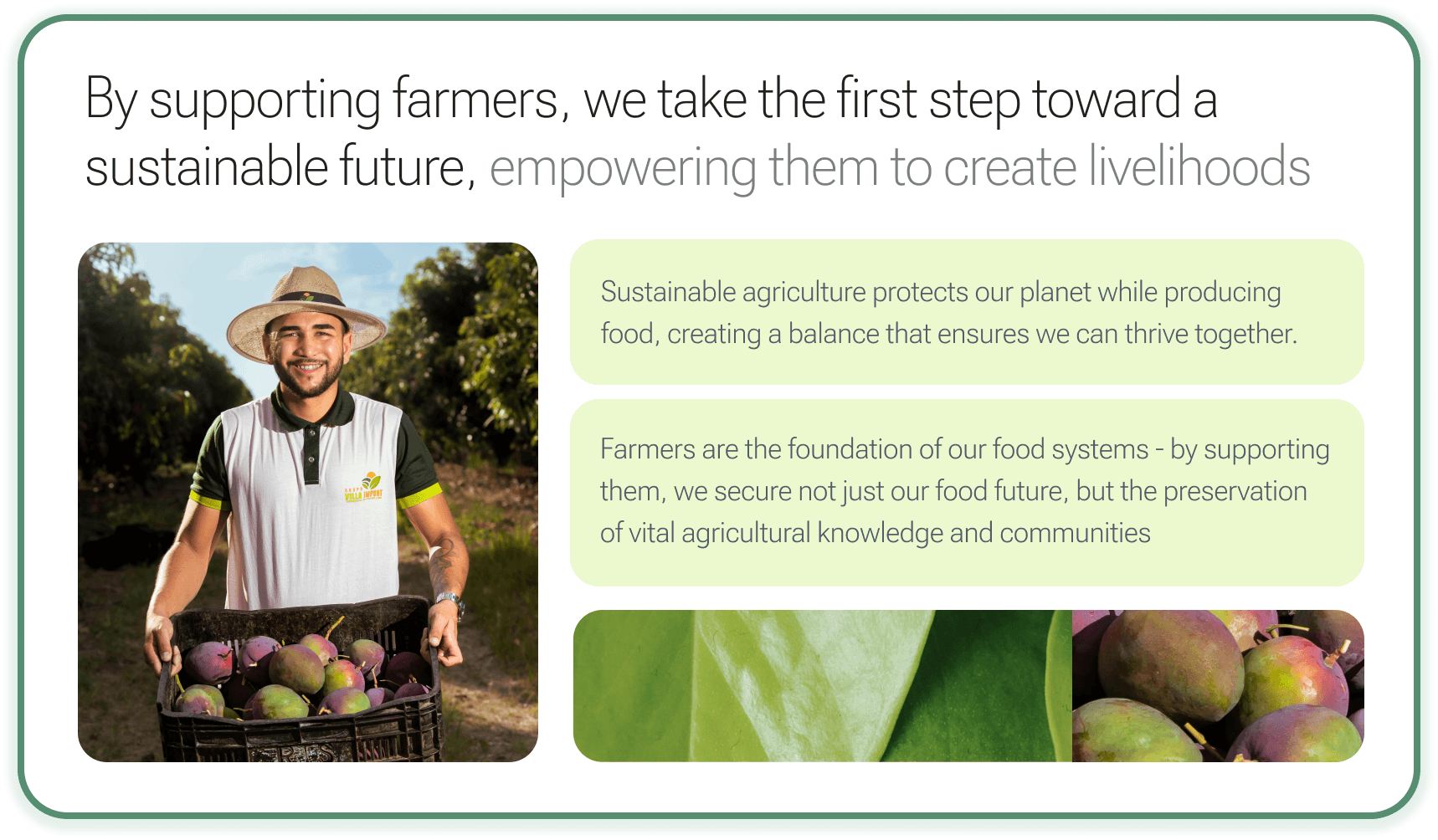 SustainaFarm Interface Mockup